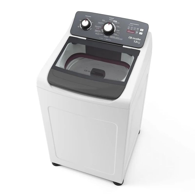 Lavadora de Roupas Automática Mueller 13Kg Ultracentrifugação e Ciclo Rápido Branca MLA13 220 Volts - 3.jpg