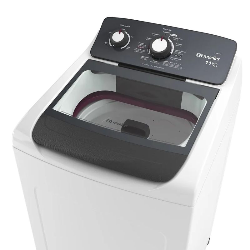 Lavadora de Roupa Automática Mueller 11Kg Ciclo Rápido Branca MLA11 220 Volts - 4.jpg