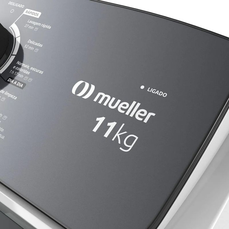 Lavadora de Roupa Automática Mueller 11Kg Ciclo Rápido Branca MLA11 220 Volts - 6.jpg