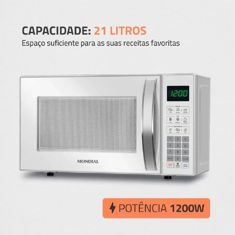 Micro-ondas Mondial 21 Litros Branco MO-01-21-W 127 Volts -4.jpg