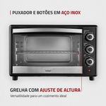 Forno Elétrico Mondial 42 Litros Family II Preto FR42 127 Volts - 3.jpg
