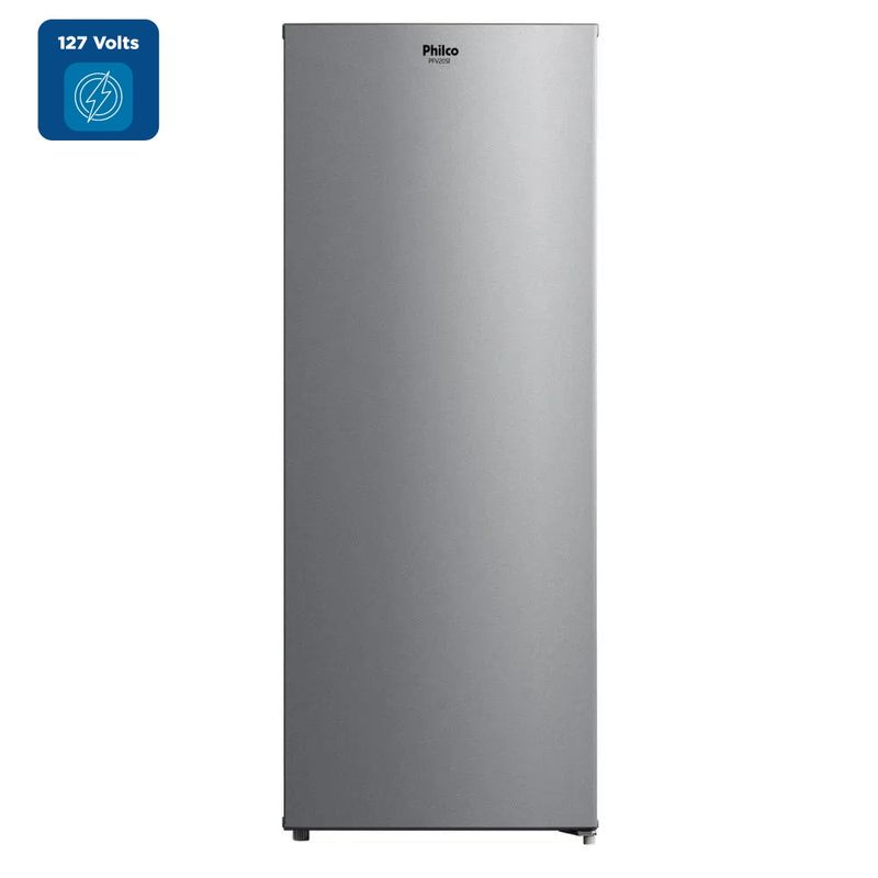 Freezer-Vertical-Philco-201L-Premium-Inox-PFV205I-127V