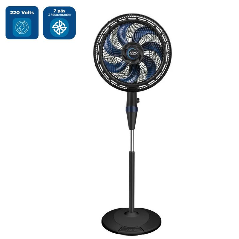 Ventilador-de-Coluna-Arno-40cm-X-Treme-7-Preto---220-Volts