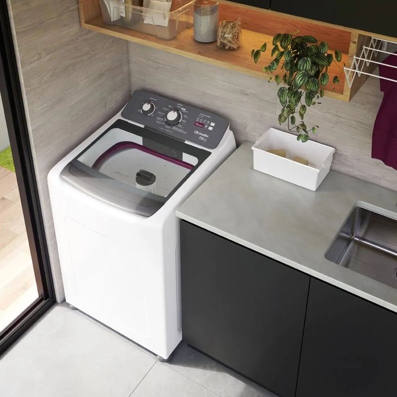 Lavadora de Roupa Automática Mueller 15Kg Ultracentrifugação e Ciclo Rápido Branca MLA15 220 Volts - 15.jpg