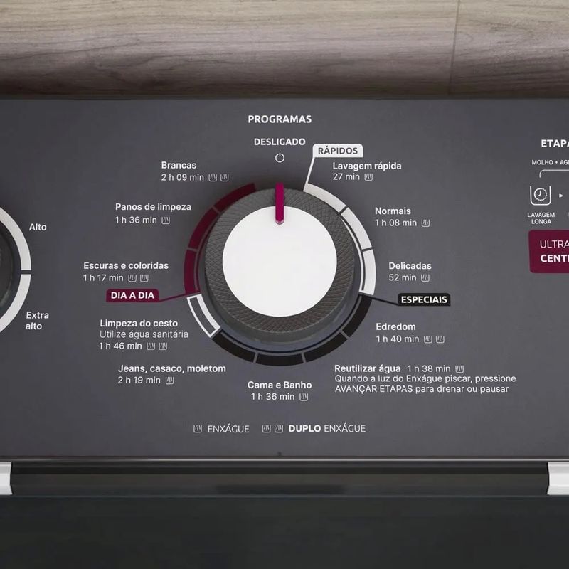 Lavadora de Roupa Automática Mueller 15Kg Ultracentrifugação e Ciclo Rápido Branca MLA15 220 Volts - 19.jpg
