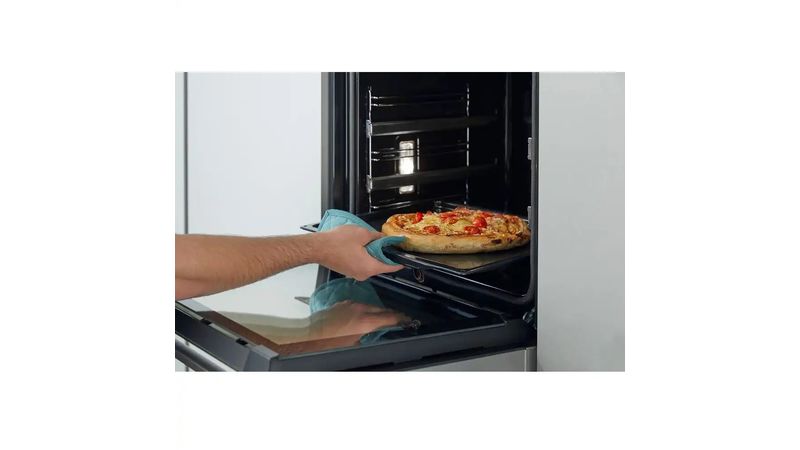 Forno Elétrico de Embutir Hisense 84 Litros Preto e Inox - 220