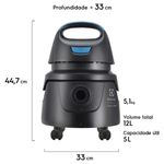 Aspirador de Água e Pó Electrolux Hidrolux AWD01 127 Volts - 5.jpg