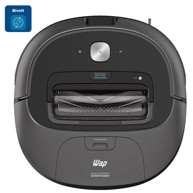 Robô Aspirador de Pó Wap WCONNECT Preto - Bivolt.jpg