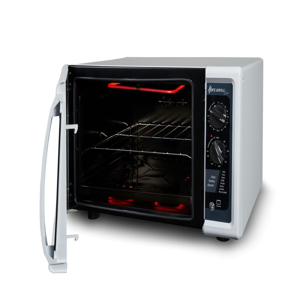 Forno-Eletrico-Fischer-44-Litros-Hot-Grill-Line-Branco---127-Volts