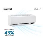 ArCondicionadoSplitInverterSamsungWindFreeSemVento12000BTUhFrioMonofasicoAR12AVHABWKNAZ–220Volts