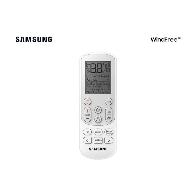 ArCondicionadoSplitInverterSamsungWindFreeSemVento12000BTUhFrioMonofasicoAR12AVHABWKNAZ–220Volts