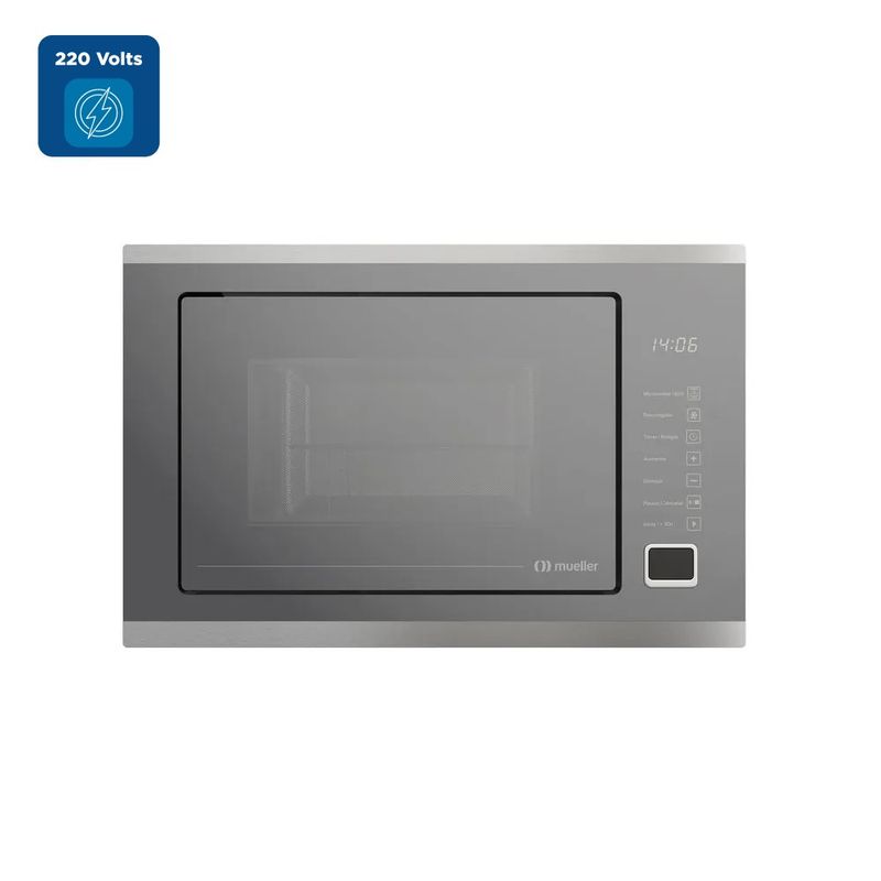 Micro-ondas de Embutir Mueller 25 Litros Inox Espelhado MMO0225G1 - 220 Volts.jpg
