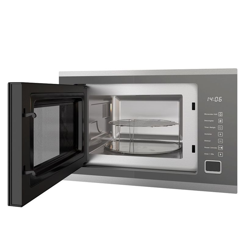 Micro-ondas-de-Embutir-Mueller-25-Litros-Inox-Espelhado-MMO0225G1---220-Volts