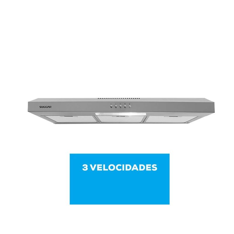 DepuradordeArSlimSuggar80cmInoxDPS182IX220Volts