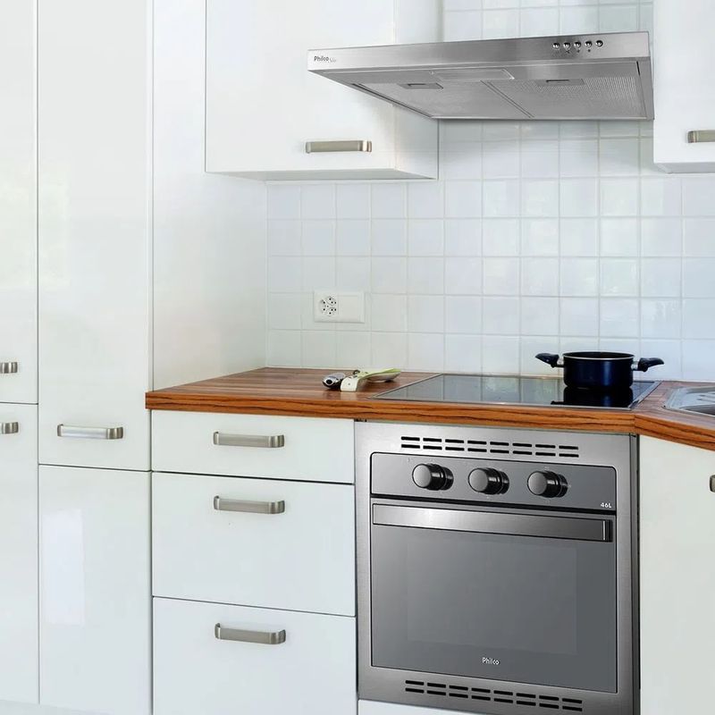 DepuradoreExaustorPhilco60cmSlim3VelocidadesInoxPDR60I127Volts