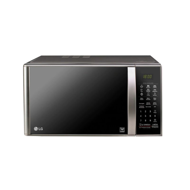 Micro-ondas-LG-30-Litros-com-Grill-de-Quartzo-e-Revestimento-EasyClean-Prata-MH7093BR-–-127-Volts