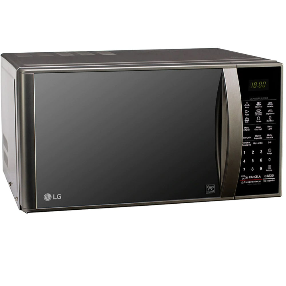 Micro-ondas-LG-30-Litros-com-Grill-de-Quartzo-e-Revestimento-EasyClean-Prata-MH7093BR-–-127-Volts