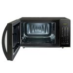 MicroondasLG30LitroscomGrilldeQuartzoeRevestimentoEasyCleanPrataMH7093BR–127Volts