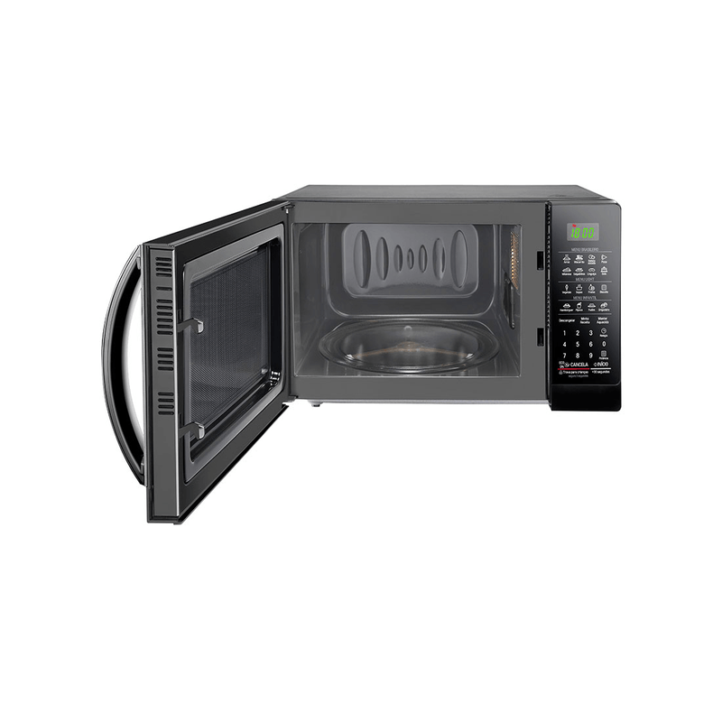 MicroondasLG30LitrosPretocomRevestimentoEasyCleanMS3097AR–127Volts