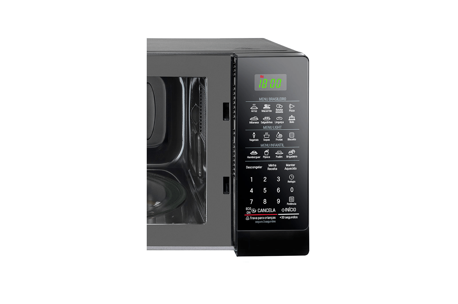Micro-ondas-LG-30-Litros-Preto-com-Revestimento-EasyClean-MS3097AR-–-127-Volts