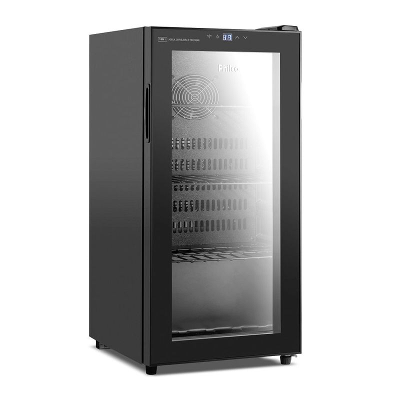 Cervejeira-Philco-82-Litros-3-em-1-Preta-PCV142P---220-Volts