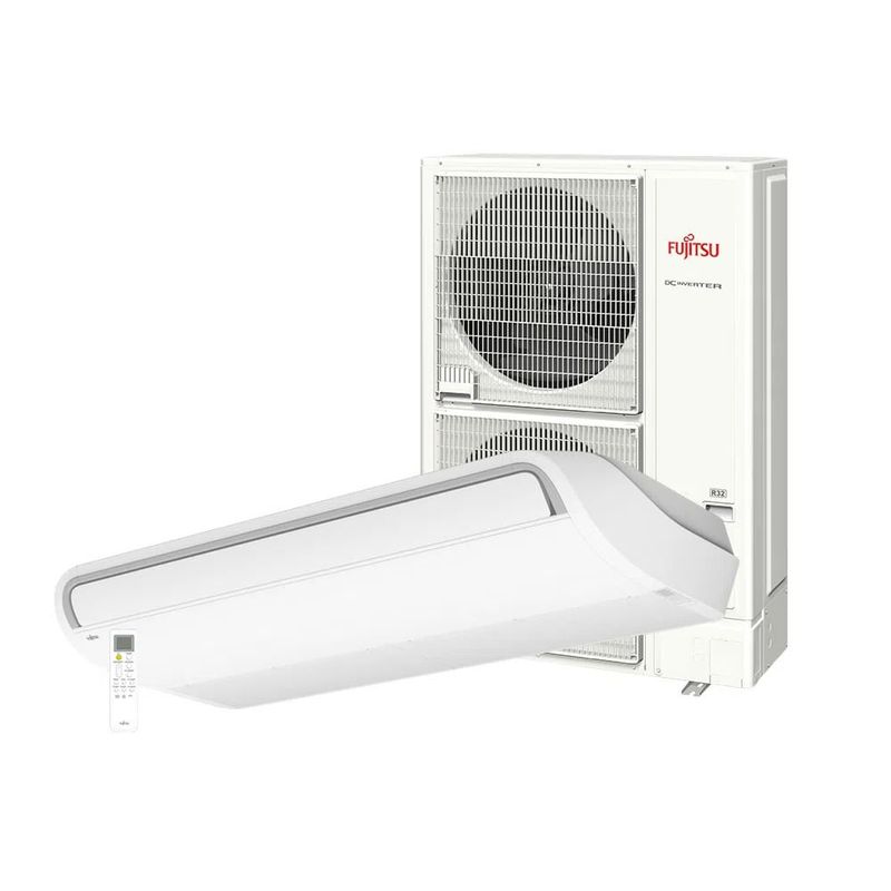 Ar-Condicionado-Split-Teto-Inverter-Fujitsu-45000-BTU-h-Quente-e-Frio-Trifasico--ABBH45KRTA-