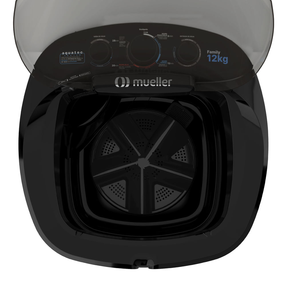 Lavadora-De-Roupas-Mueller-12kg-Family-Aquatec-Preta-–-220-Volts