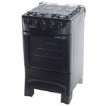 Fogao-de-piso-Mueller-4-Bocas-Preto-Pertutti-Plus---Bivolt-