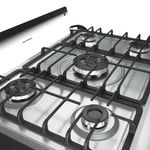 Fogao-Mueller-5-Bocas-Decorato-Gourmet-Preto-Fosco---Bivolt-
