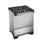 Fogao-De-Piso-Mueller-5-Bocas-Decorato-Vetro-Inox---Bivolt