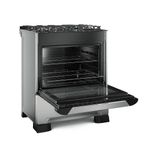 Fogao-De-Piso-Mueller-5-Bocas-Decorato-Vetro-Inox---Bivolt