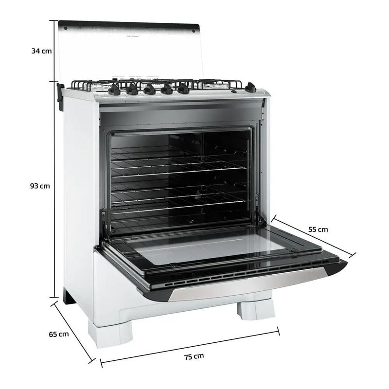 FogaodepisoMueller5bocasDecoratocomTriplaChamaBrancoG3Bivolt