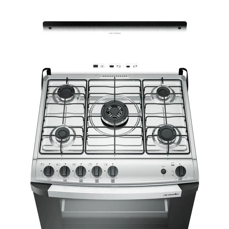Fogao-de-piso-Mueller-5-bocas-Decorato-com-Tripla-Chama-Branco-G3---Bivolt-