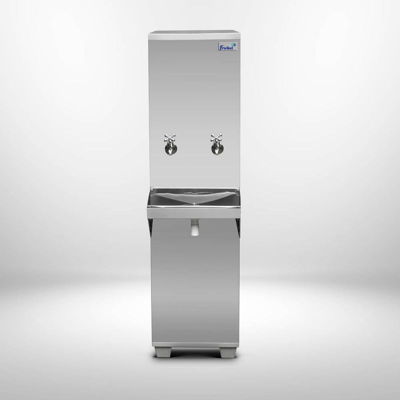 Bebedouro-Frisbel-25-Litros-Coluna-Inox-RA025-–-127-Volts-