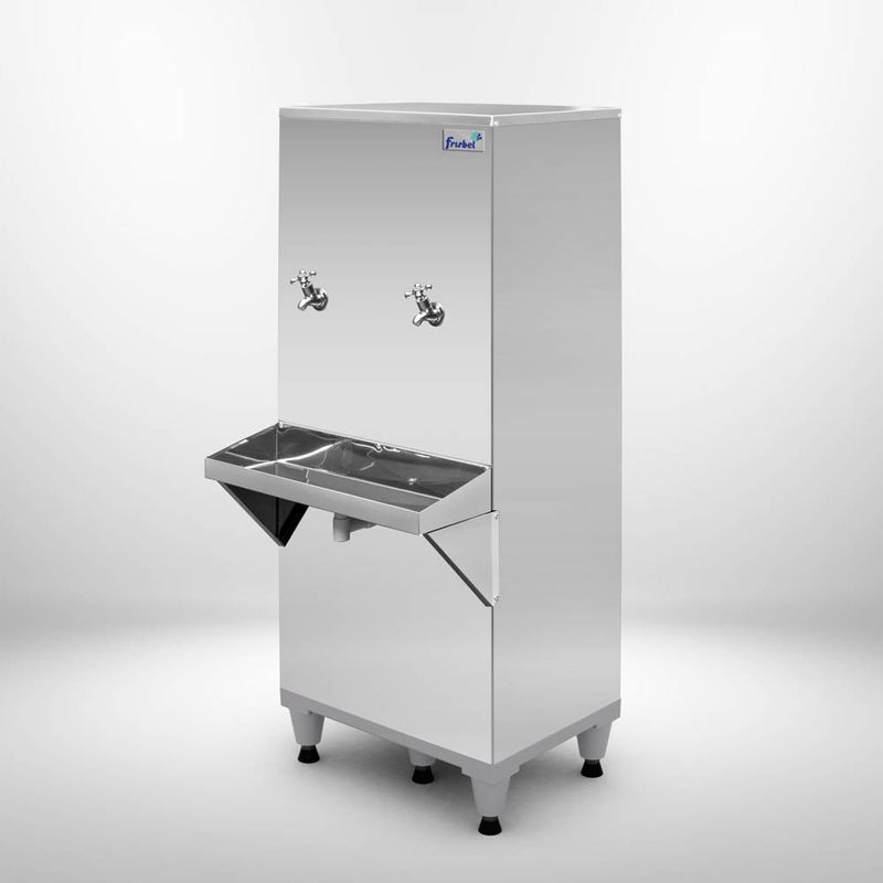 Bebedouro-Frisbel-50-Litros-Coluna-Inox-RA025-–-220-Volts-