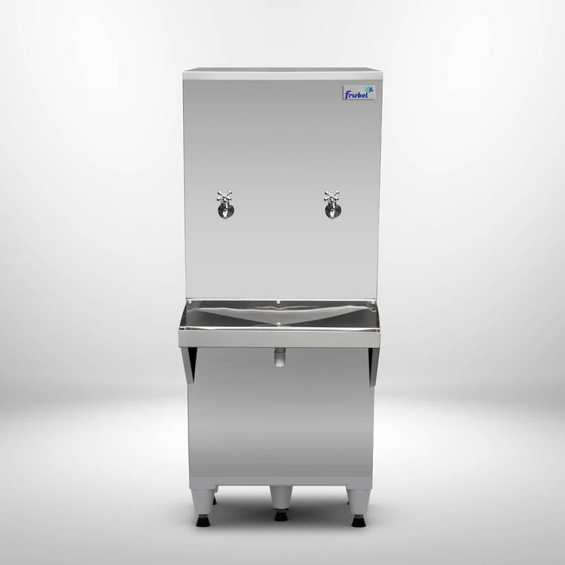 Bebedouro-Frisbel-50-Litros-Coluna-Inox-RA025-–-220-Volts-