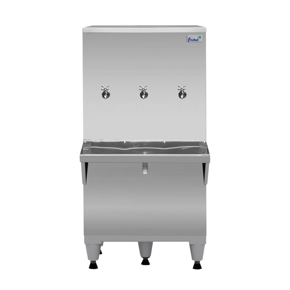 BebedouroFrisbel100LitrosColunaInoxRA10–127Volts