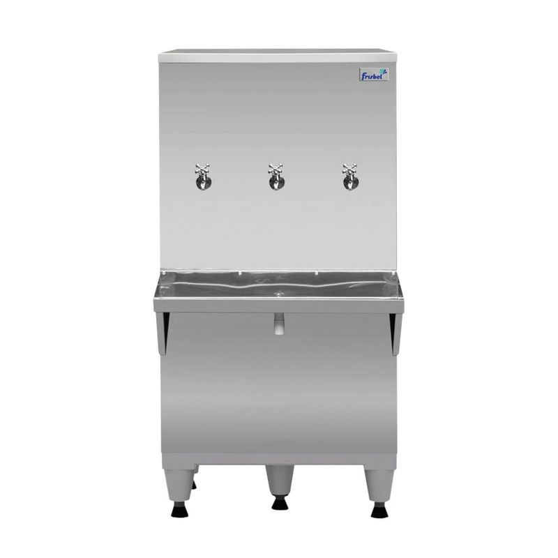 Bebedouro-Frisbel-100-Litros-Coluna-Inox-RA10-–-220-Volts-