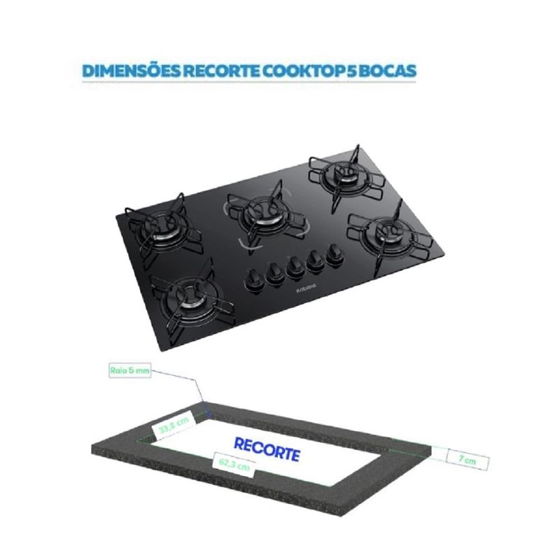 Cooktop-Itatiaia-5-Bocas-Essencial-Preto---Bivolt