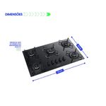 Cooktop-Itatiaia-5-Bocas-Essencial-Preto---Bivolt