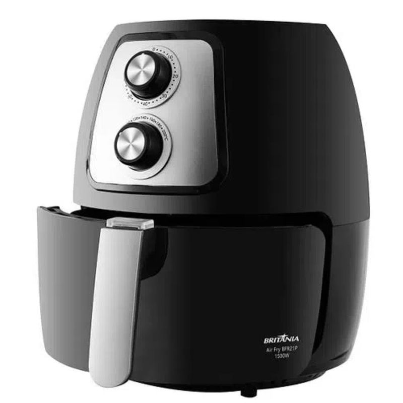 Fritadeira-Air-Fry-Britania-4-Litros-Preta-BFR21P---127-Volts