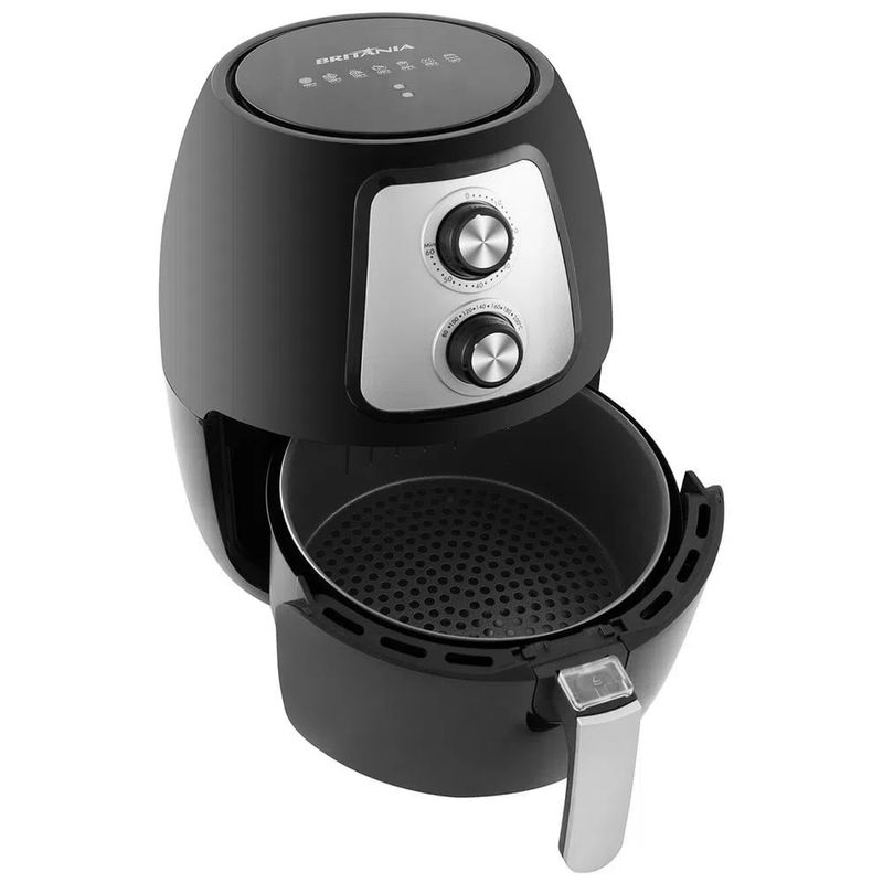 Fritadeira-Air-Fry-Britania-4-Litros-Preta-BFR21P---127-Volts