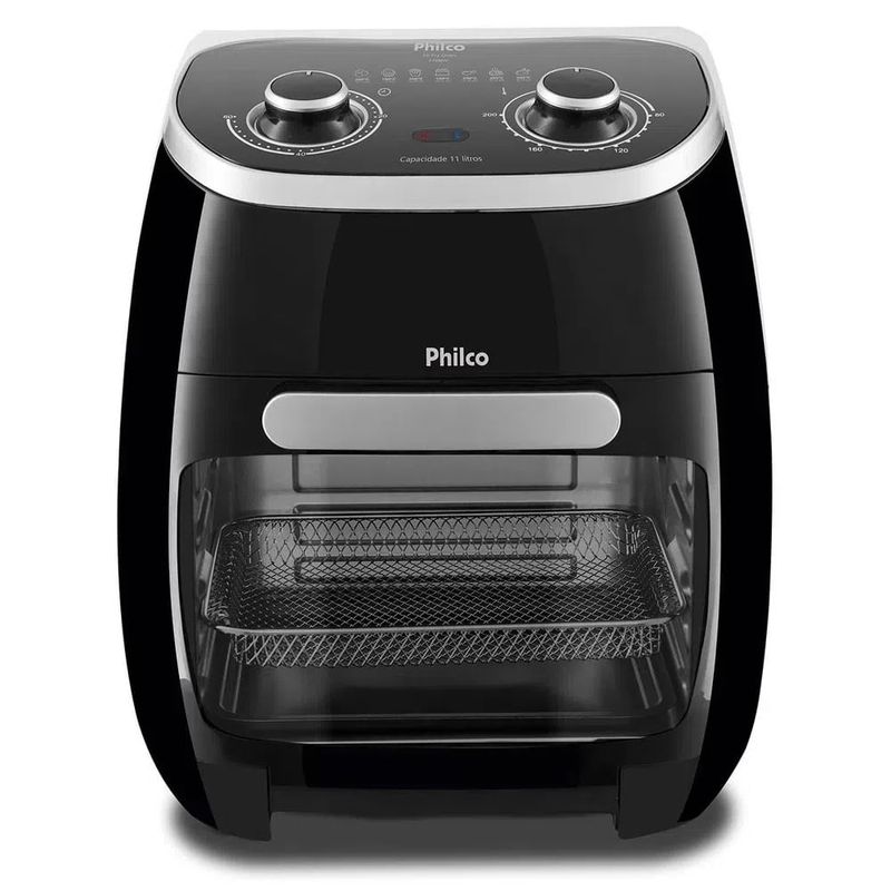 Fritadeira-Air-Fry-Philco-11-Litros-Oven-Preta-PFR2000P---220-Volts