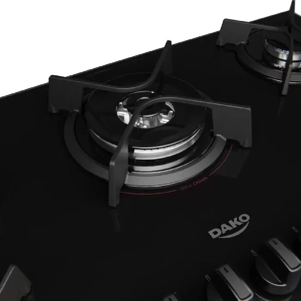 Cooktop-Dako-5-Bocas-Supreme-Preto---Bivolt