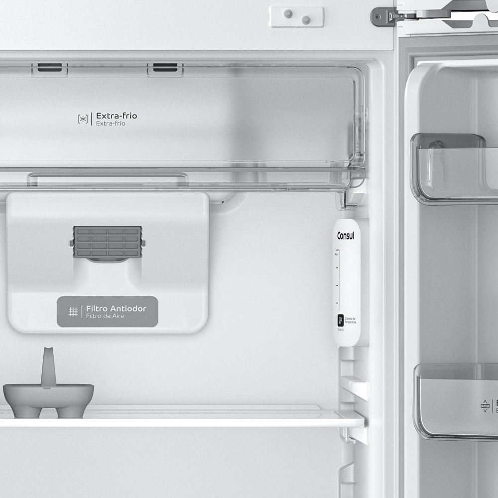 Refrigerador-Consul-Frost-Free-Duplex-410-Litros-CRM50FK-Inox-–-220-Volt