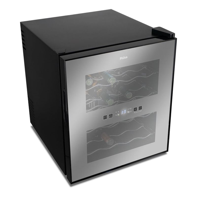 AdegaPhilco16GarrafascomDisplayDigitalPretaPAD16EBivolt