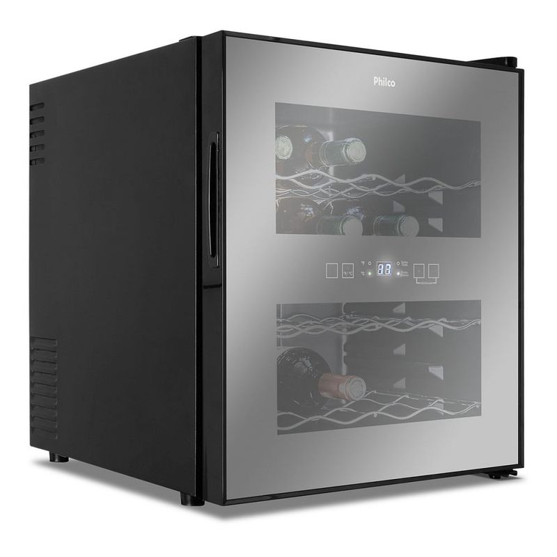 AdegaPhilco16GarrafascomDisplayDigitalPretaPAD16EBivolt