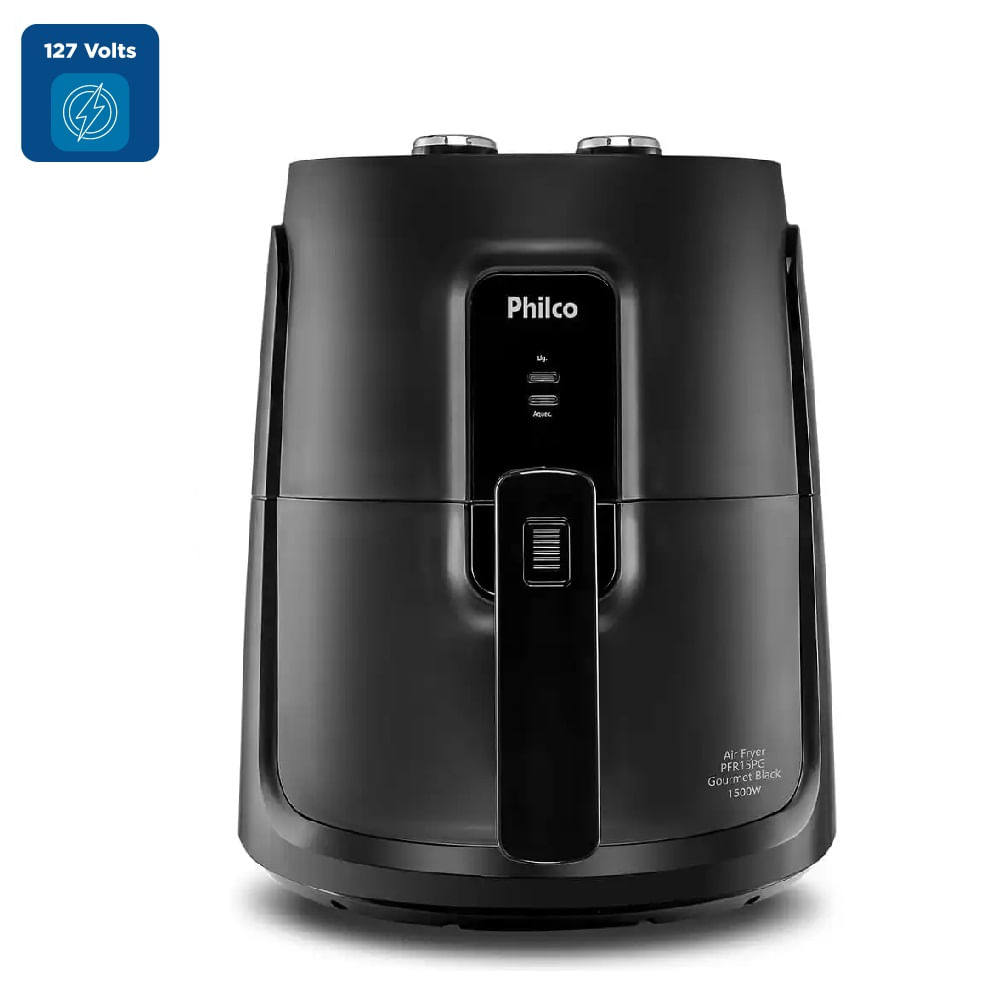 Fritadeira Air Fry Philco 4,4 Litros Preta Gourmet PFR15PG - 127 Volts