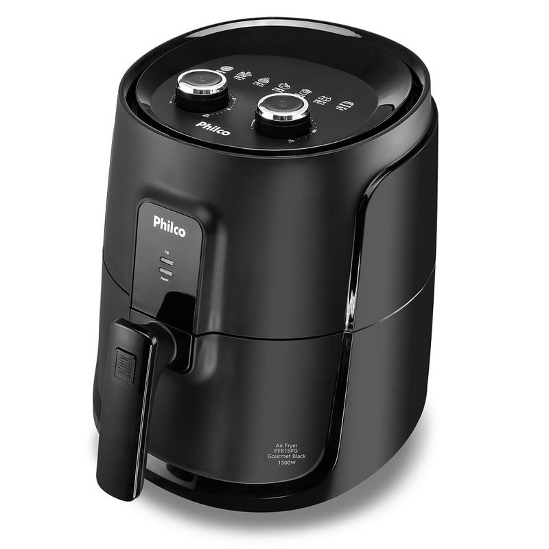 Fritadeira-Air-Fry-Philco-44-Litros-Preta-Gourmet-PFR15PG---220-Volts