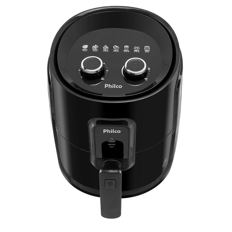 Fritadeira-Air-Fry-Philco-44-Litros-Preta-Gourmet-PFR15PG---220-Volts
